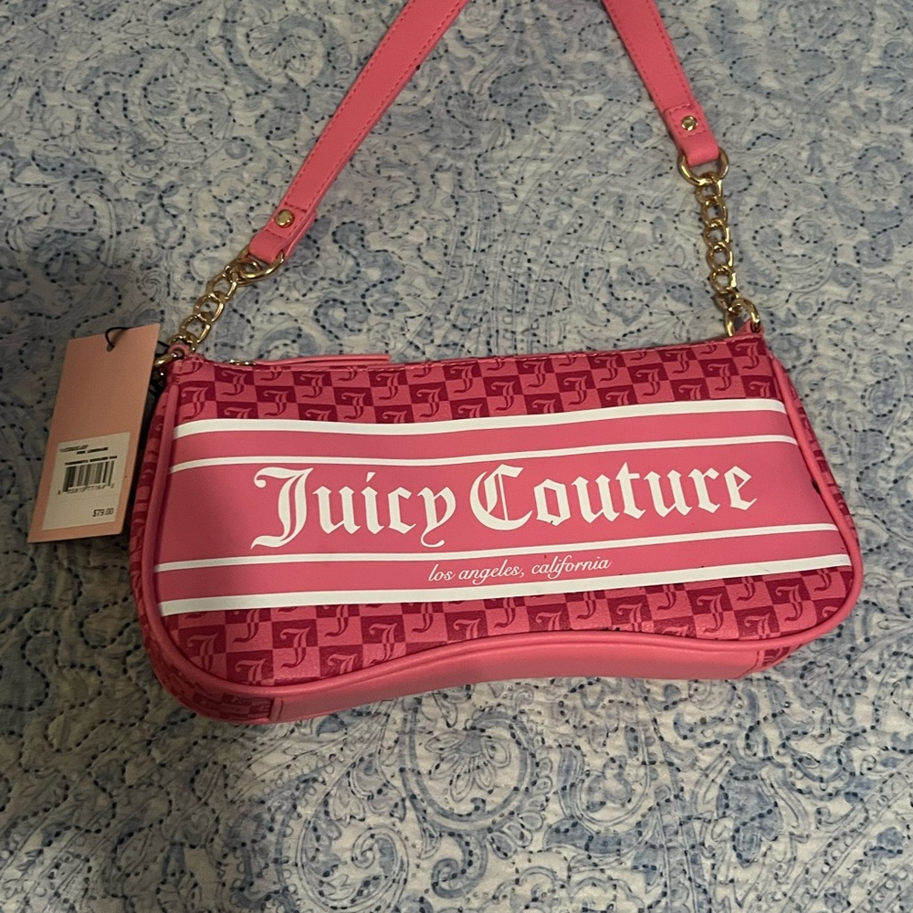 Juicy Couture Fuchsia and Pink Shoulder Bag